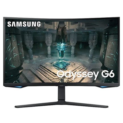 Monitor Gamer Samsung 32" Smart QHD 2560x1440 Curvo 1000R 240Hz 1ms VA Gaming Hub G6