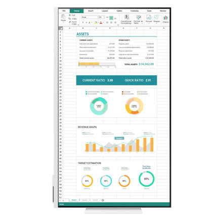 Monitor Smart Samsung 32" Vision AI 4K UHD 3840x2160 VA Plano 60Hz HDR10 4ms VESA100 M80F Cámara Web