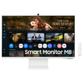 Monitor Smart Samsung 32" Vision AI 4K UHD 3840x2160 VA Plano 60Hz HDR10 4ms VESA100 M80F Cámara Web