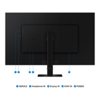 Monitor Samsung ViewFinity S7 32" 4K 3840x2160 Plano IPS 5ms 60Hz Negro