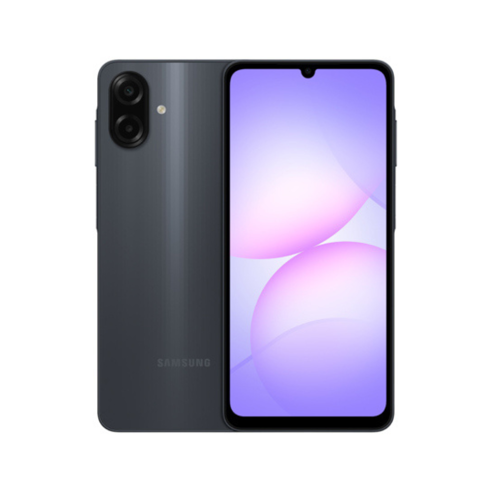 Smartphone Samsung A07 Capacidad 4+64GB Color Negro
