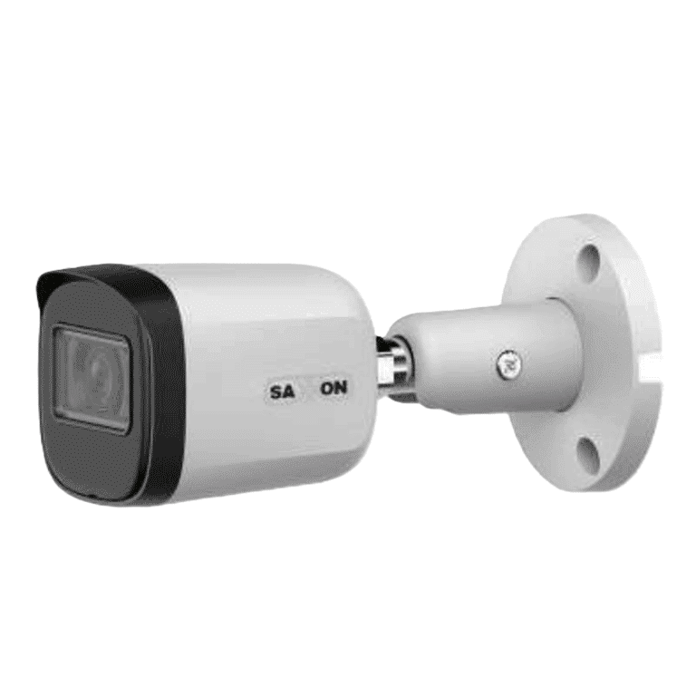 Saxxon SUA-HAC-B20M-0280B Cámara Bullet 2MP 1080P Lente 2.8mm 100° Iluminación IR Inteligente 30M Metálica IP67 Compatible CVI AHD TVI