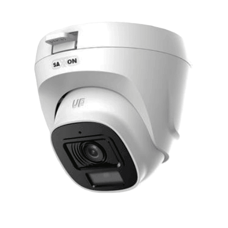 Saxxon SUA-HAC-T20P-0280B Cámara Turret 2MP 1080P Lente 2.8mm 100° IR 20M Policarbonato Interior