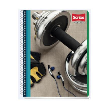 Cuaderno Scribe Profesional Mega Doble Raya 100 Hojas