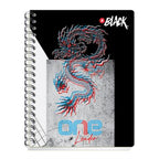 Cuaderno Profesional Scribe Inblack Raya Espiral Doble 100 Hojas
