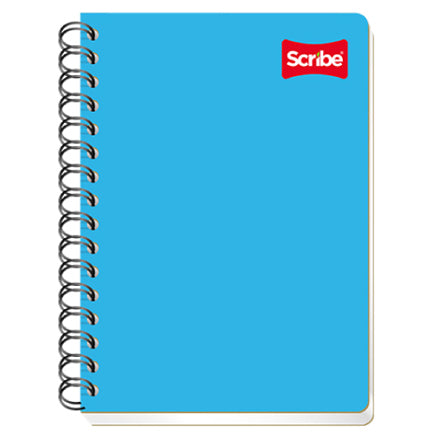 Cuaderno Scribe Frances Clasico Blanco 100 Hojas Doble Espiral