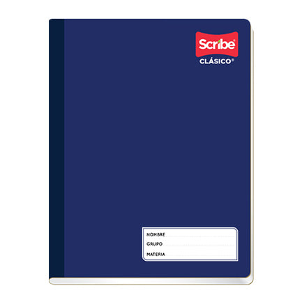 Cuaderno Scribe Frances C7 100 Hojas Pasta Semirigida