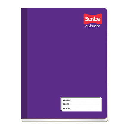 Cuaderno Scribe Frances C7 100 Hojas Pasta Semirigida
