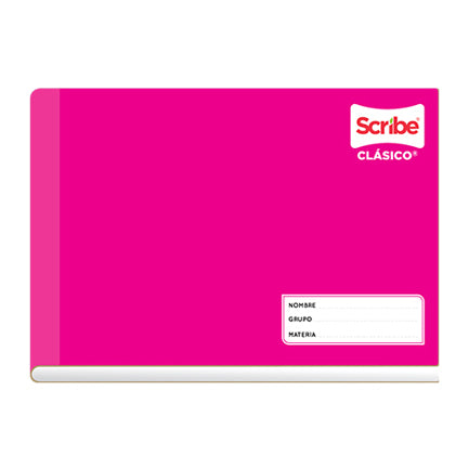 Cuaderno Scribe Italiana Blanco 100 Hojas Pasta Semirigida