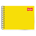 Cuaderno Scribe Italiano Clasico Raya 100 Hojas Doble Espiral
