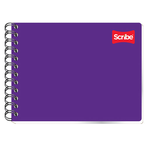 Cuaderno Scribe Italiano Clasico Blanco 100 Hojas Doble Espiral