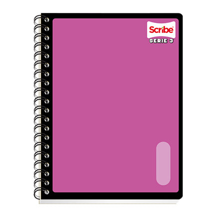 Cuaderno Scribe Profesional Serie Iii 200 Hojas C7 Pasta Semirigida