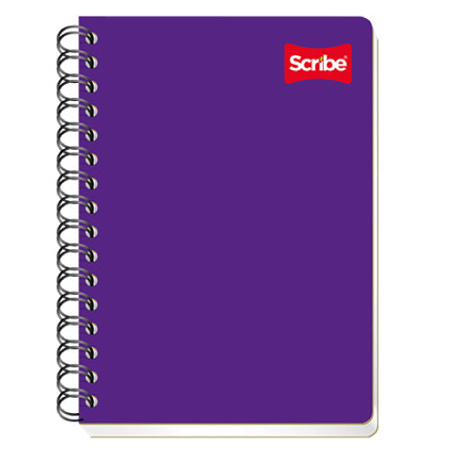 Cuaderno Scribe Frances Clasico Doble Rayas 100 Hojas Doble Espiral