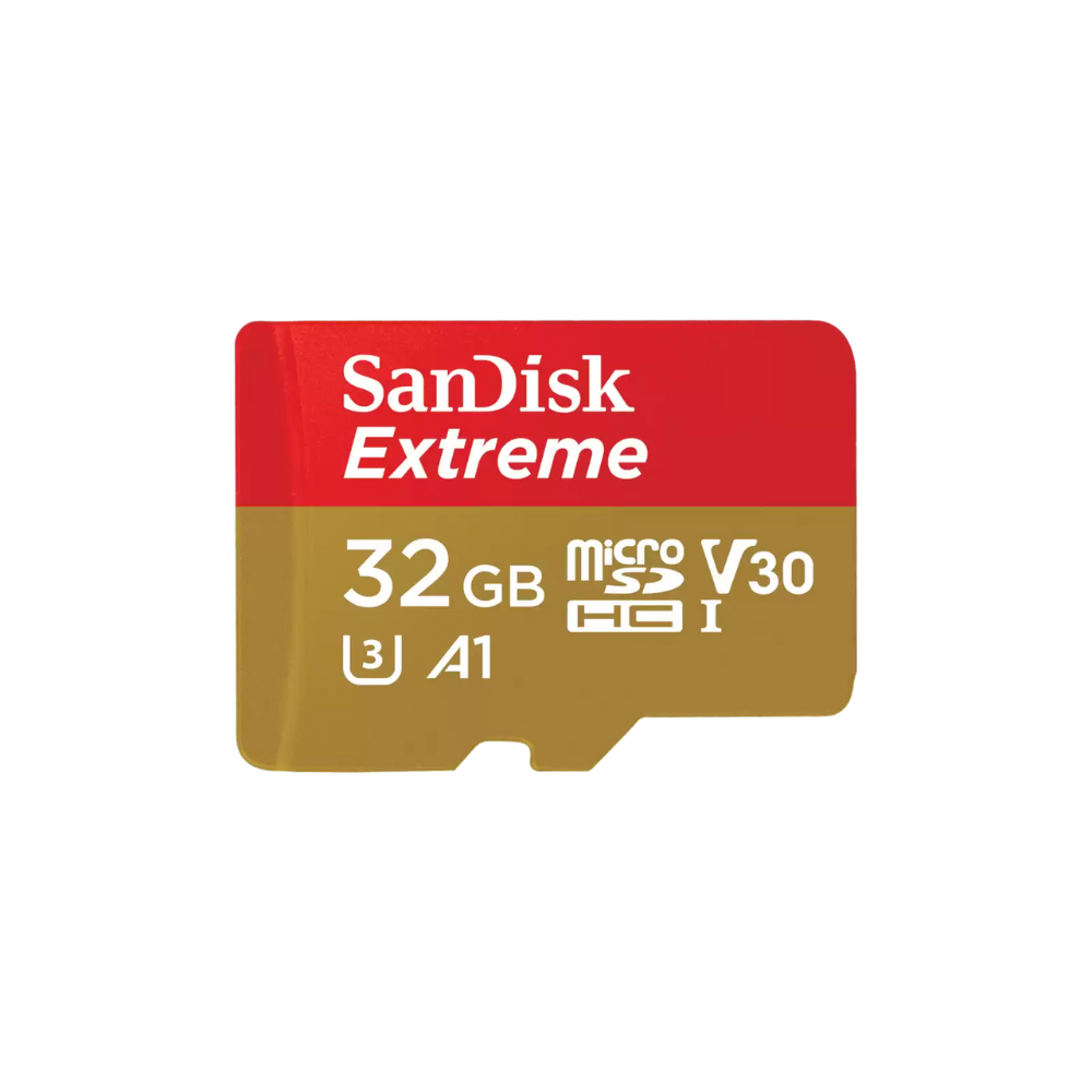 Memoria Micro SDHC Sandisk Extreme 32GB A1 con Adaptador