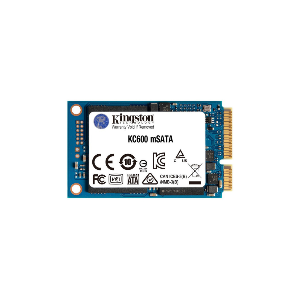 Unidad de Estado Solido Kingston SKC600 mSATA de 1024GB, SATA3 550R/520W