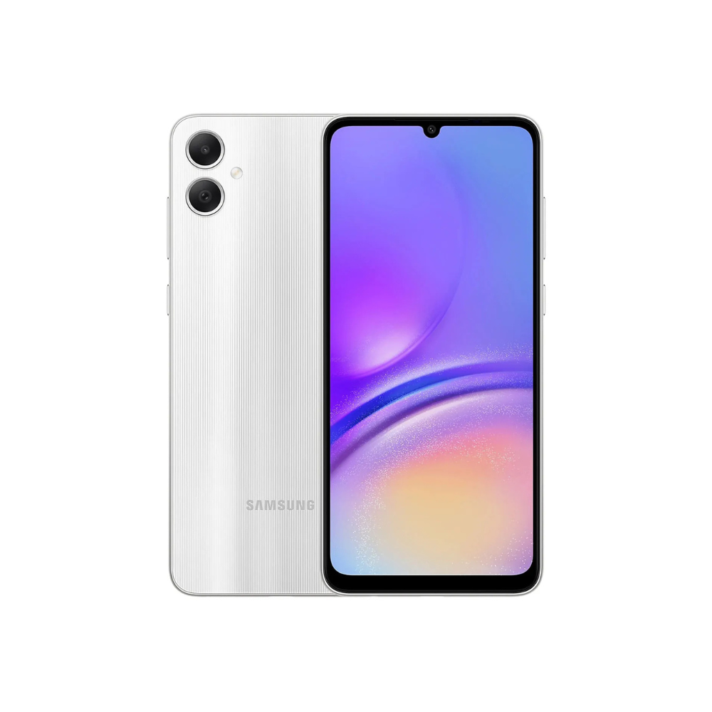 Samsung A05 64GB 4GB RAM plata 6.7" Octa-Core cámara 50+2MP selfie 8MP Android 13 LTE Dual SIM