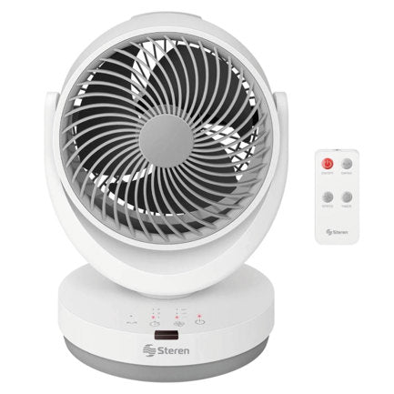 Ventilador Steren Oscilador Para Escritorio