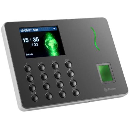 Reloj Checador Steren De Huella Digital Con Wi-Fi