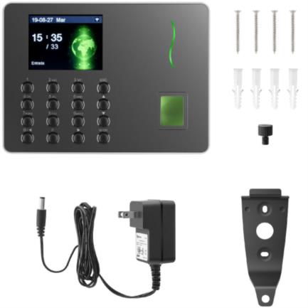 Reloj Checador Steren De Huella Digital Con Wi-Fi