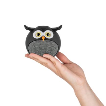 Mini Bocina Steren Bluetooth Manos Libres con Forma de Búho