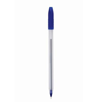 Bolígrafo Samsill Punto Mediano 1.0 Mm Color Azul C/12