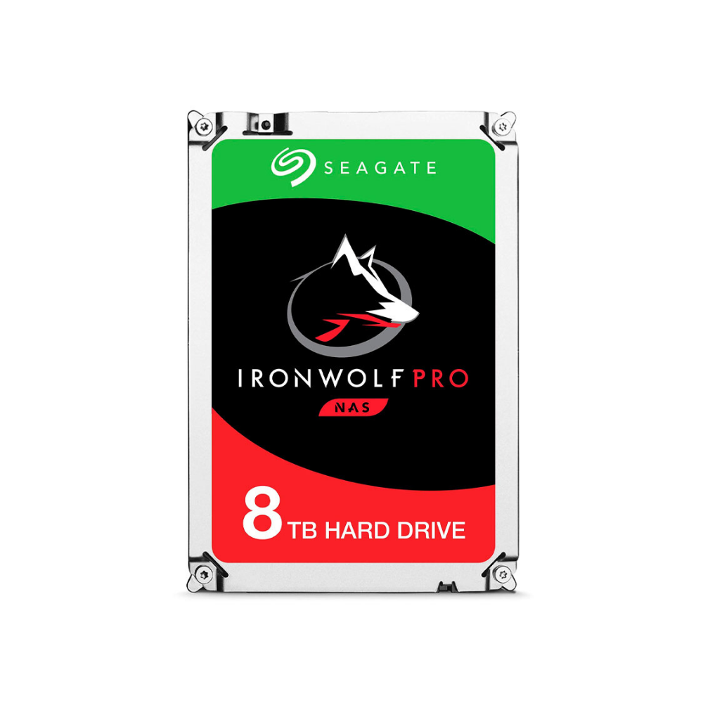 Disco Duro Seagate 8TB 3.5" IronWolf Pro Recertified (ST8000NE0004)