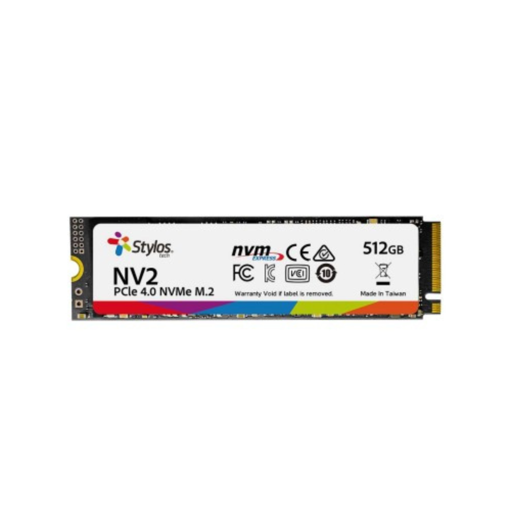 Unidad de Estado Solido Stylos M2.0 NVMe de 512GB, PCIe 4.0