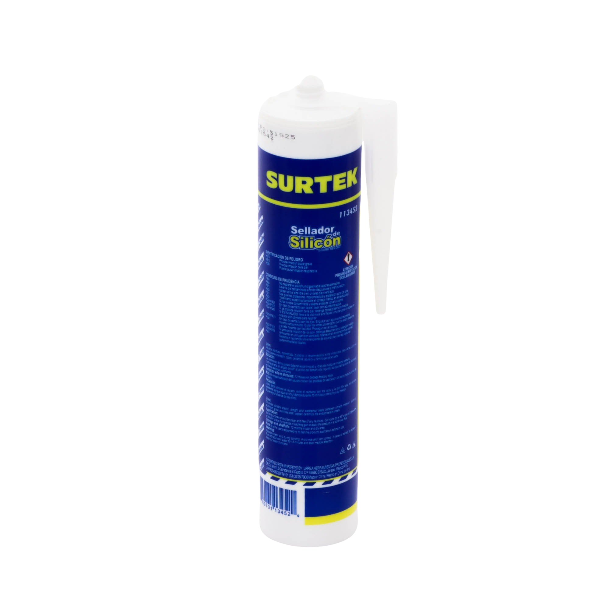 Silicón Blanco para Baños y Cocinas de 280 ml