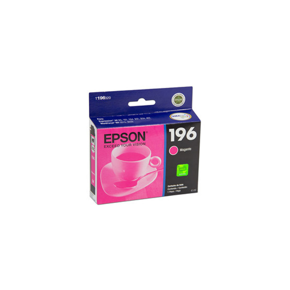 Cartucho Epson T196 Magenta Xp-401 411 7Ml T196320-Al