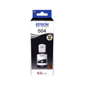 Botella De Tinta Epson Ecotank T504 Negra Serie L 127ml Pigmento T504120-AL