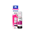 Botella De Tinta Epson Ecotank T504 Magenta Serie L 70ml Dye T504320-AL