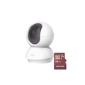 Kit Camara IP Wi-Fi, Incluye 1 Pieza Modelo TAPO C200, 2MP, Compatible con App Tapo, Memoria Micro SD Hiksemi 32GB (HS-TF-E1/32G)
