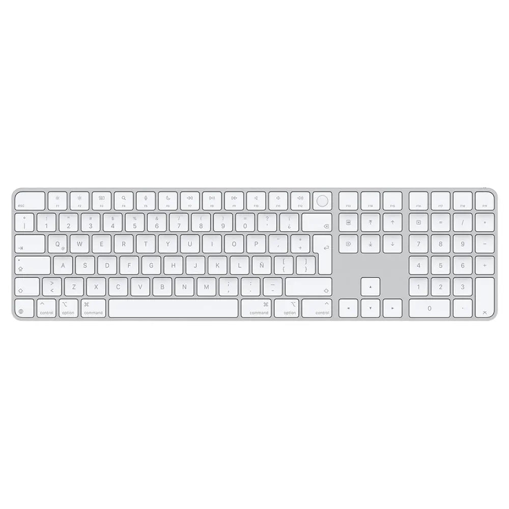 Apple Magic Teclado USB Tipo-C Español (Latinoamérica) Bluetooth Cable/Inalámbrico Compatible Mac
