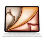 Apple Magic Teclado Estuche/Cubierta para iPad 13" Blanco Voladizo