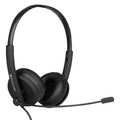 Audífonos Diadema Techzone con micrófono 3.5mm cable 1.5m 60% material reciclable