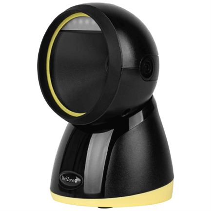 Lector de Códigos de Barras TechZone 2D Fuente de Luz 640x480p USB