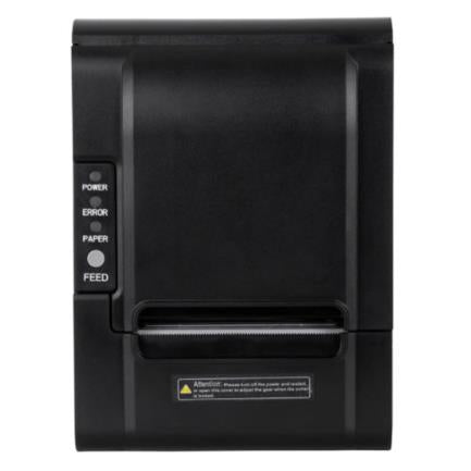 Impresora Térmica TechZone TZBE102 80mm Vel 250mm/s 203dpi USB/Serial/RJ45/RJ11 Cortador Manual 1 Año Garantía