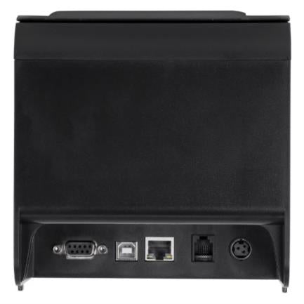 Impresora Térmica TechZone TZBE102 80mm Vel 250mm/s 203dpi USB/Serial/RJ45/RJ11 Cortador Manual 1 Año Garantía
