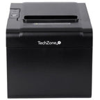 Impresora Térmica TechZone TZBE102 80mm Vel 250mm/s 203dpi USB/Serial/RJ45/RJ11 Cortador Manual 1 Año Garantía