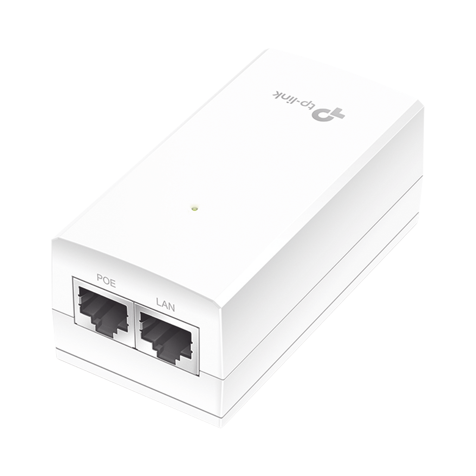 Inyector PoE Pasivo 24V, 2 Puertos Gigabit, Montaje en Pared