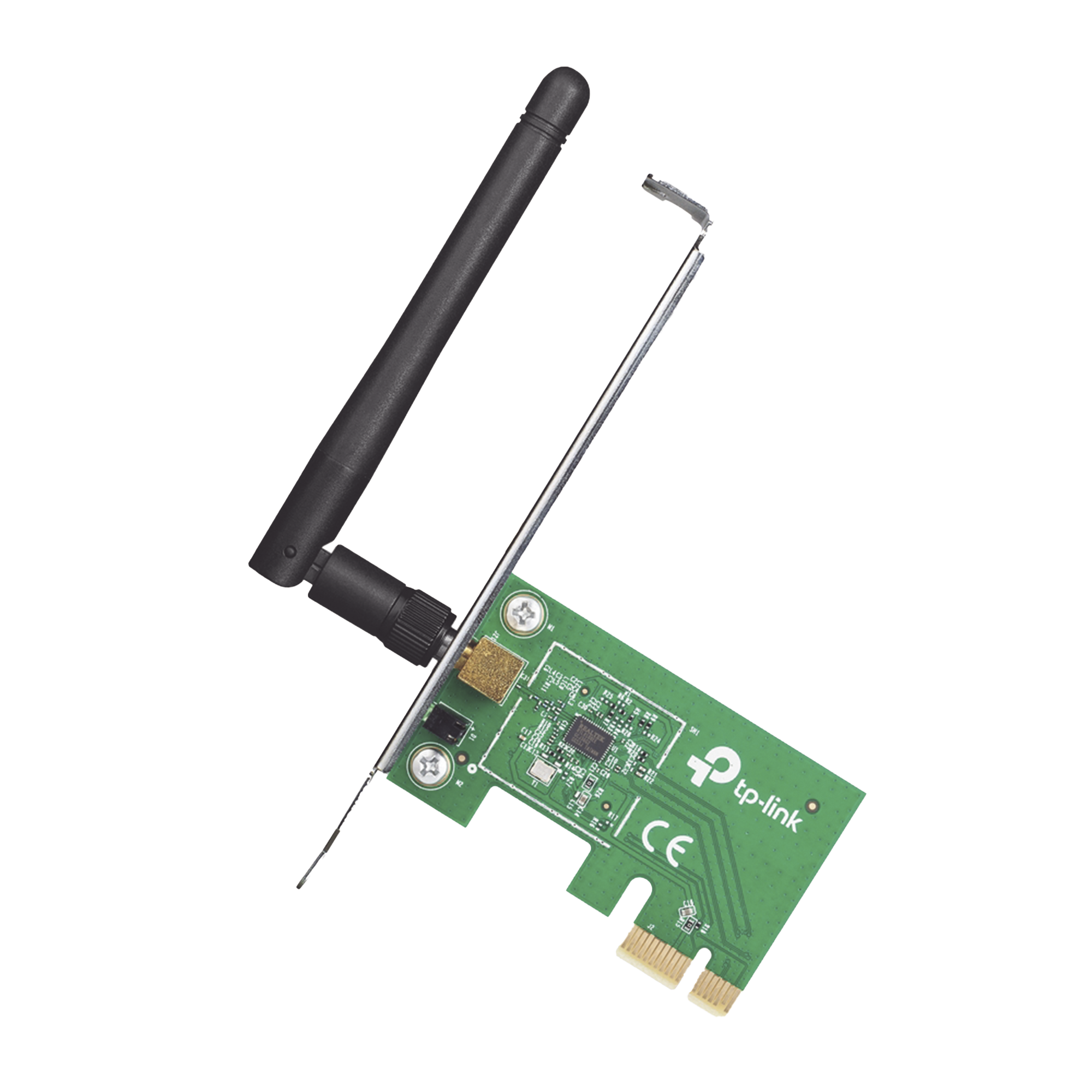 Adaptador PCIe Wi-Fi 150 Mbps, Compatible Windows y Linux