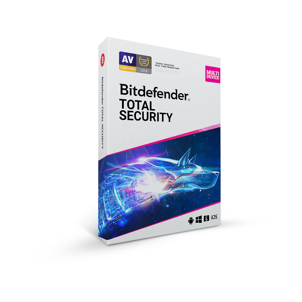 ESD Bitdefender Total Security Multidispositivo 10 Usuarios por 2 Años