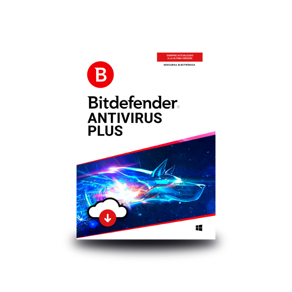 ESD Bitdefender Antivirus Plus 5 Usuarios por 1 Año