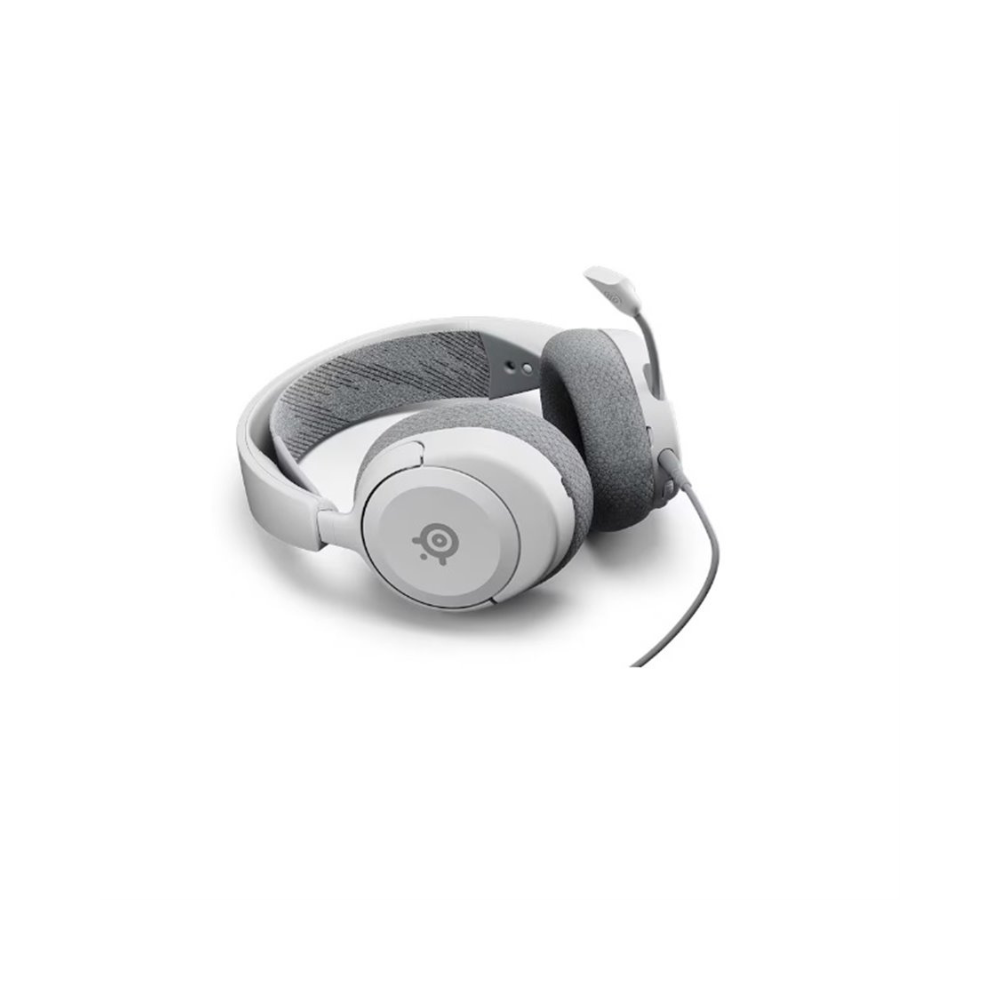 Audifonos Steelseries Arctis Nova 1 Multiplataforma Blanco c/Microfono de Cancelacion de Ruido y c/Controles de Volumen y Silencio Jack de 3,5 mm