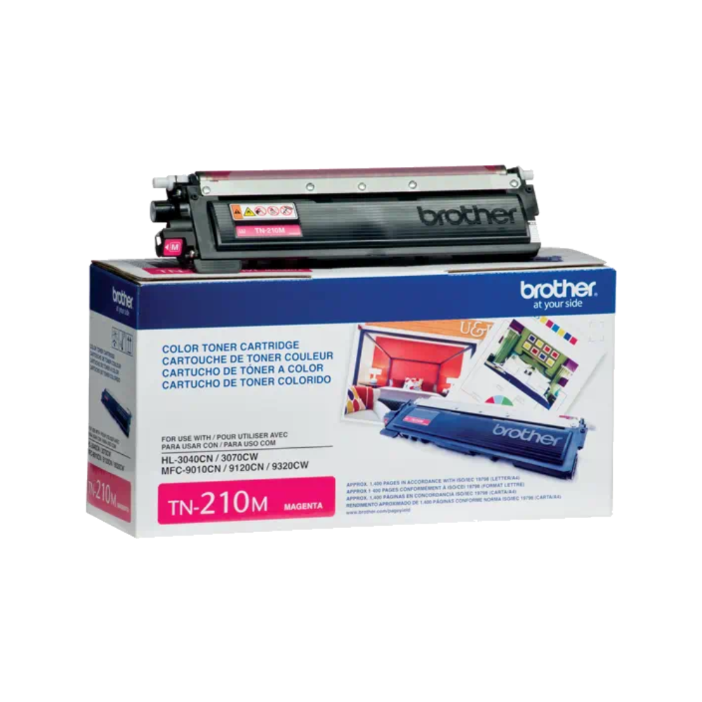 Toner Brother Magenta 1400 Pag Para Hl3040Cn 3070Cw Mfc9010Cn Tn210M