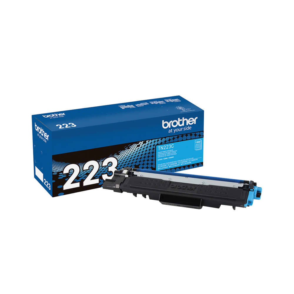 Toner Brother Tn223C Cian Genuine Rendimiento Estandar (1 300 Pag) Hl-L3210Cw Hl-L3230Cdw Hl-L3270Cdw Hl-L3290Cdw Mfc-L3710Cw Mfc-L3750Cdw Mfc-L3770Cdw