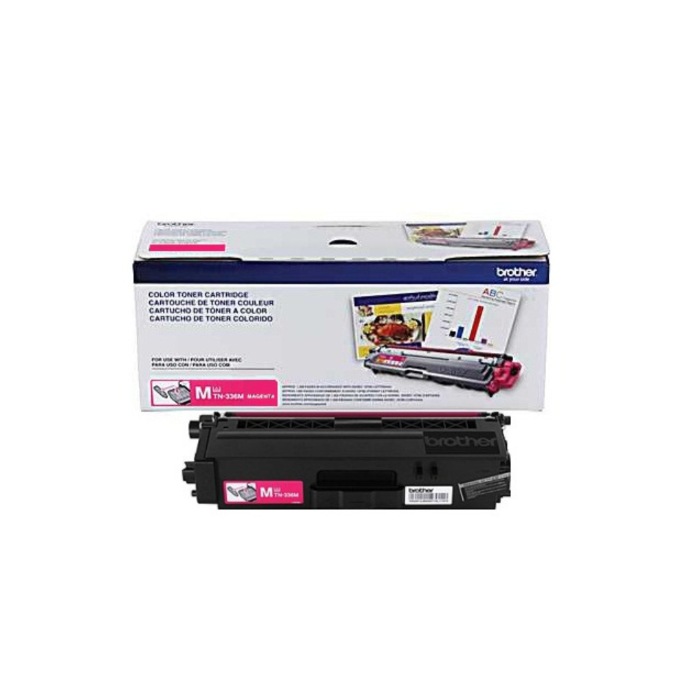 Tóner Brother Magenta 3,500 Páginas para HL-L8250CDN, HL-L8350CDW, MFC8850CDW TN336M