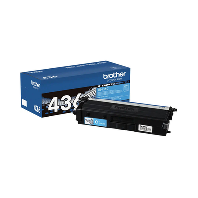 Tóner Brother TN436C Cyan Para HL-L9310CDW / MFC-L8900CDW / MFC-L9570CDW — Rendimiento 6,500 Páginas