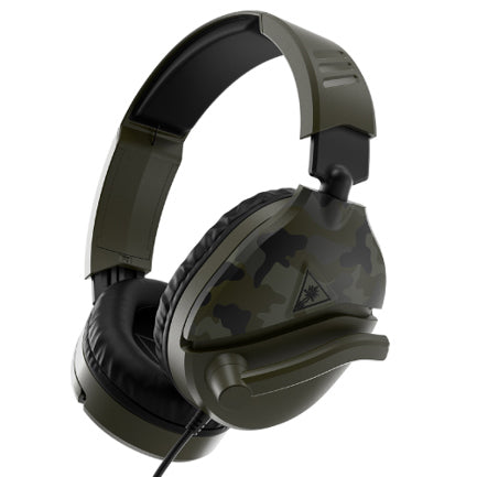 Audífonos Turtle Beach EarForce Recon 70 Diadema Alámbricos 3.5mm Cable 1.2m PlayStation Verde Camuflaje