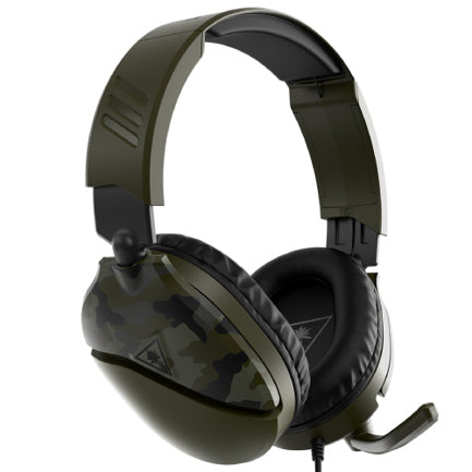 Audífonos Turtle Beach EarForce Recon 70 Diadema Alámbricos 3.5mm Cable 1.2m PlayStation Verde Camuflaje